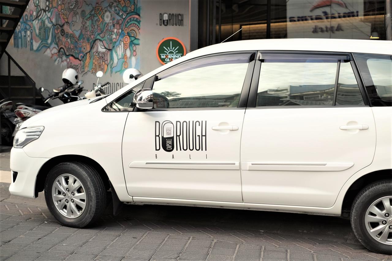 Borough Capsule Hostel Bali Legian Dış mekan fotoğraf